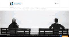 Desktop Screenshot of dangeloarredifunebri.it
